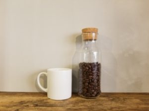 コーヒー豆　瓶保存